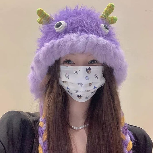 Animal Cartoon Fluffy Beanie