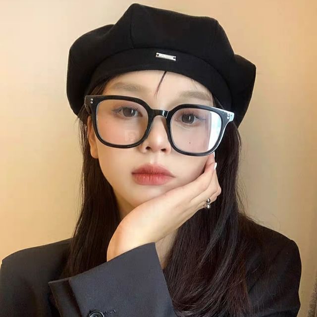 Wool Plain Beret Blend