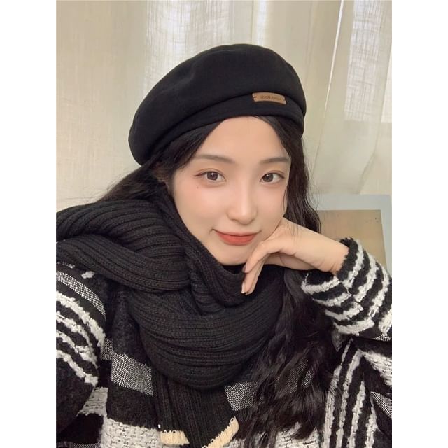 Wool Plain Beret Blend