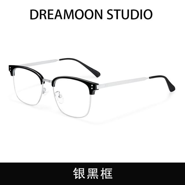 Blue Blocking Browline Light Glasses