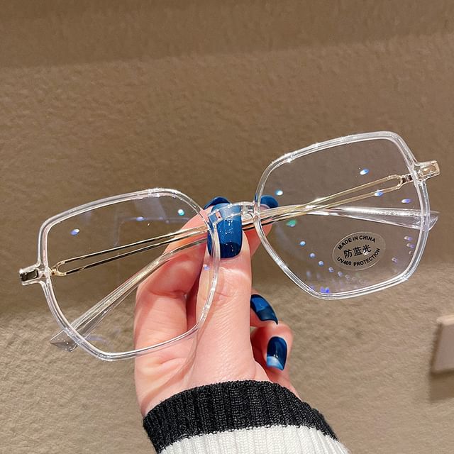 Plain Eyeglasses Square
