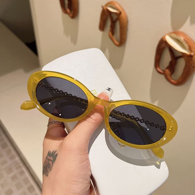 Plastic Sunglasses Oval