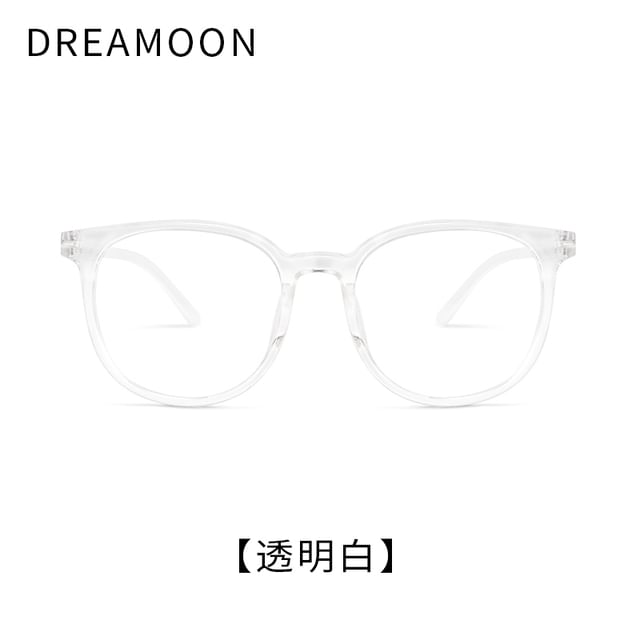 Light Round Blue Eyeglasses Blocking
