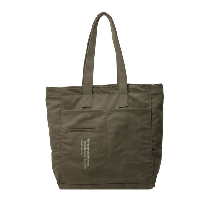 Carryall Bag Lettering