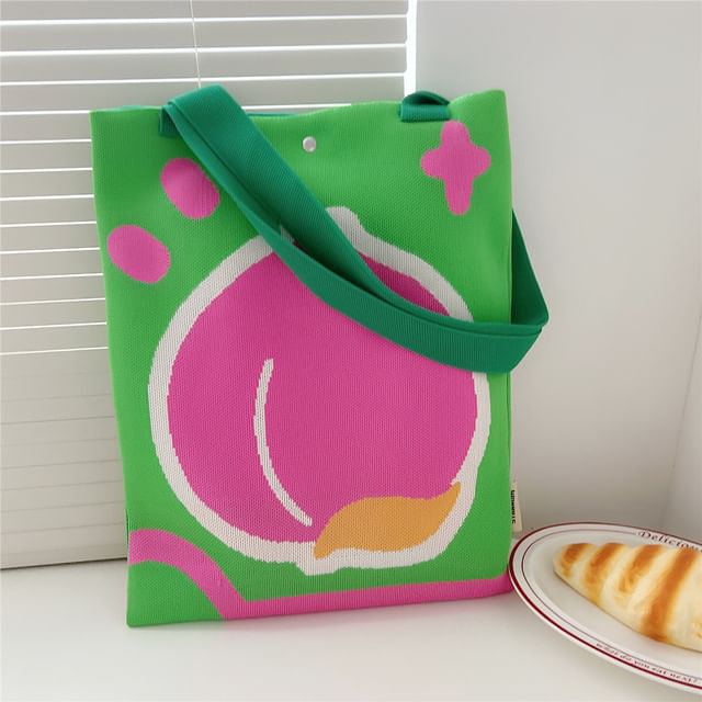 Patterned Shopper Bag