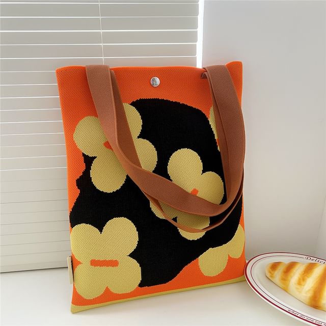 Patterned Shopper Bag