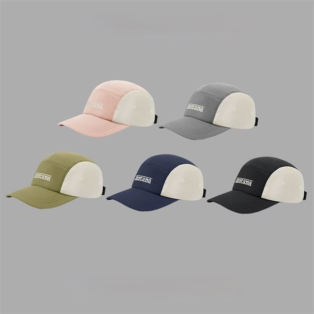 Letter Cap Baseball Embroidered