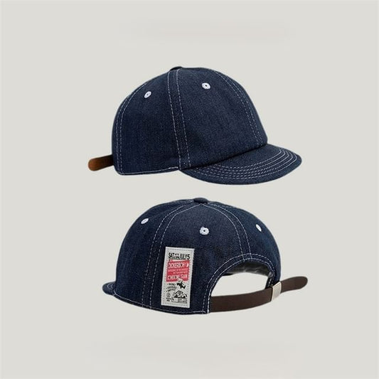 Denim Applique Cap Baseball