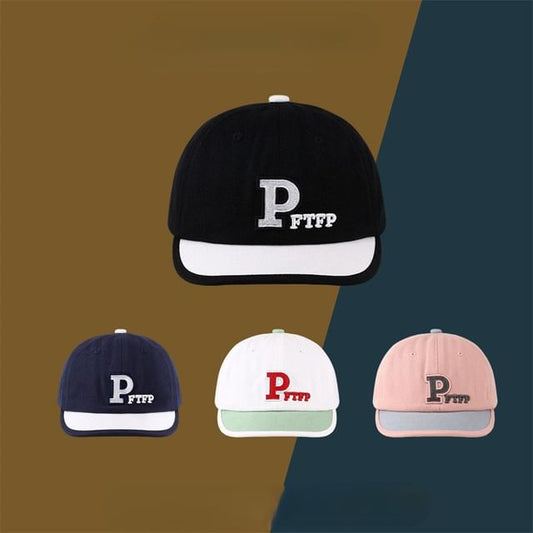 Cap Embroidered Baseball Letter