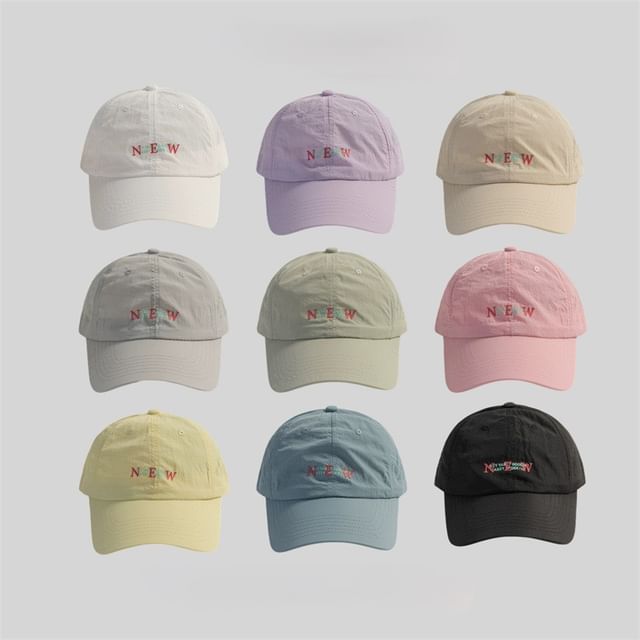 Baseball Cap Lettering