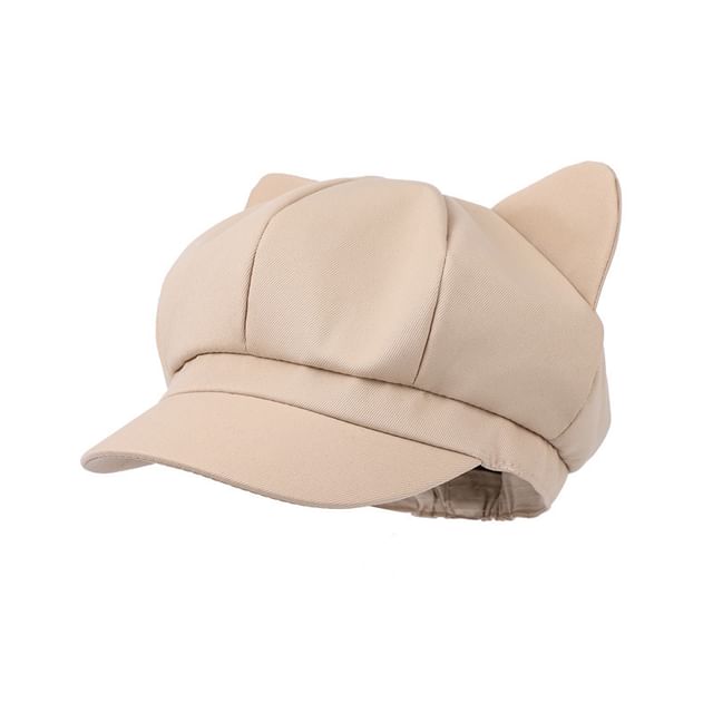 Ear Cat Cap Newsboy