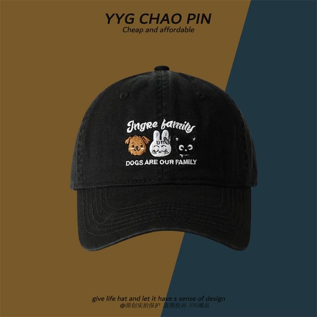Cartoon Embroidered Cap Baseball