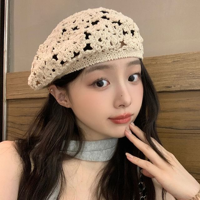 Crochet Beret Plain