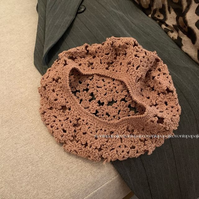 Crochet Beret Plain