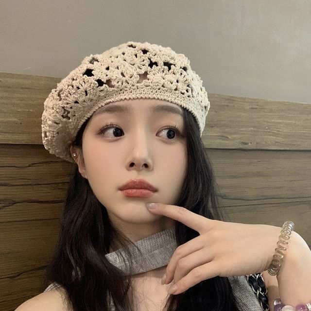 Crochet Beret Plain