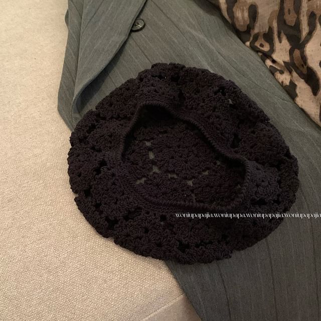 Crochet Beret Plain