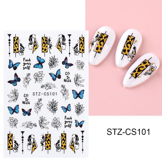 Print Nail Art Stickers