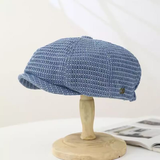 / Newsboy Cap Beret Denim