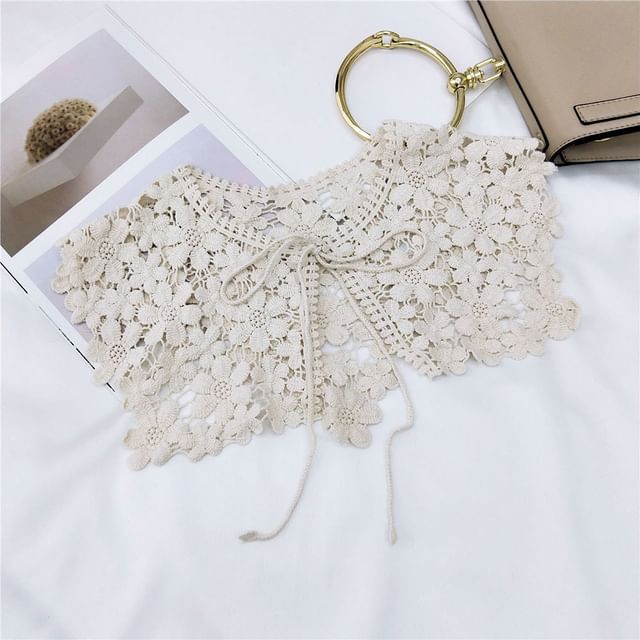 Floral Lace Light Scarf