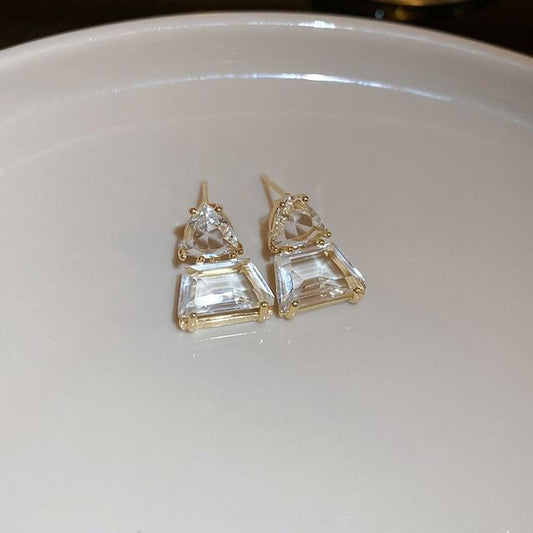 Earring Rhinestone Alloy / Glaze (Various Designs)