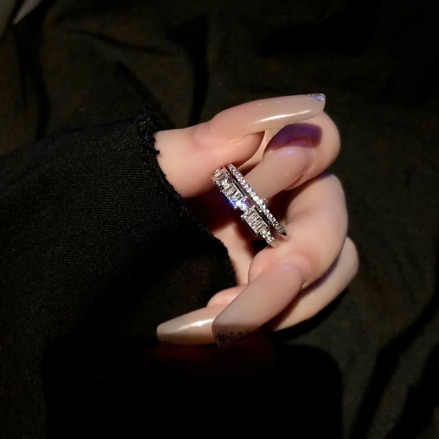 Rhinestone Designs) (Various Ring Alloy