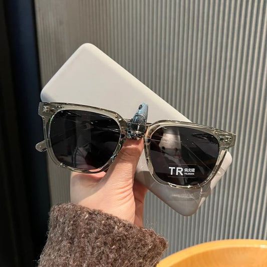 Square Frame Sunglasses Polarized