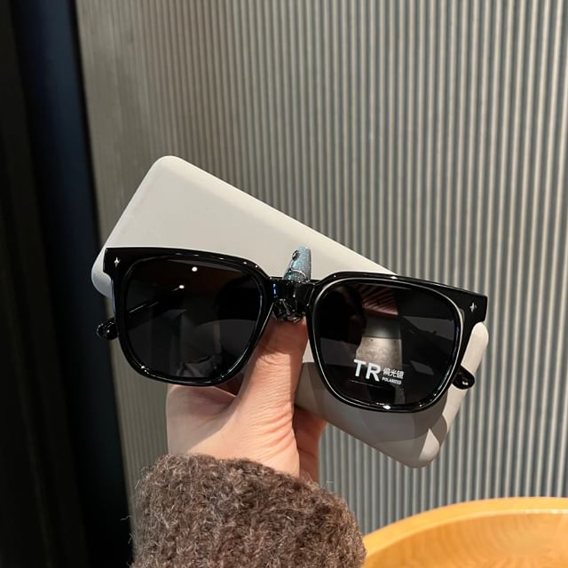 Square Frame Sunglasses Polarized