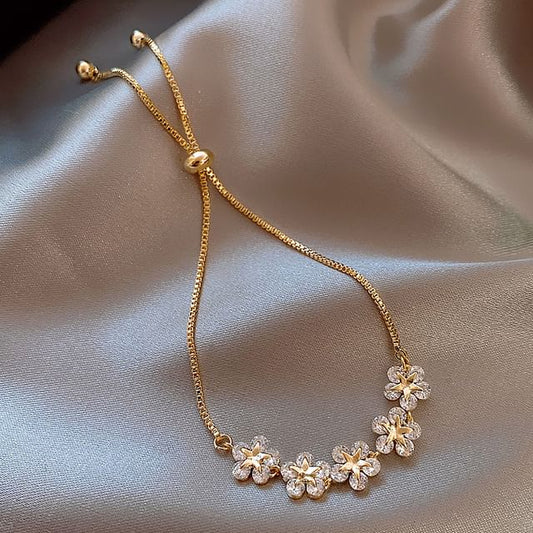 / Butterfly Bracelet Rhinestone Beaded