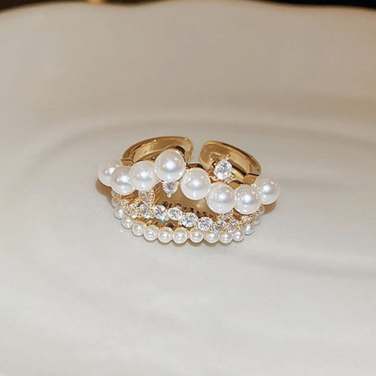 Freshwater Ring Pearl / Set