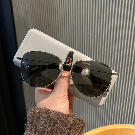 Frame Sunglasses Polished Metal
