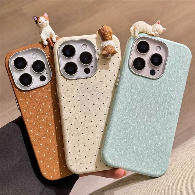 Polka Phone Dot Cat Case