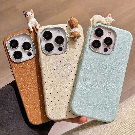 Polka Phone Dot Cat Case