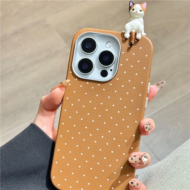 Polka Phone Dot Cat Case