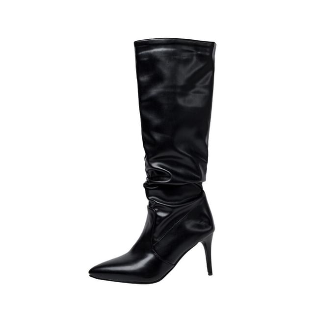 Tall Boots Heel Stiletto