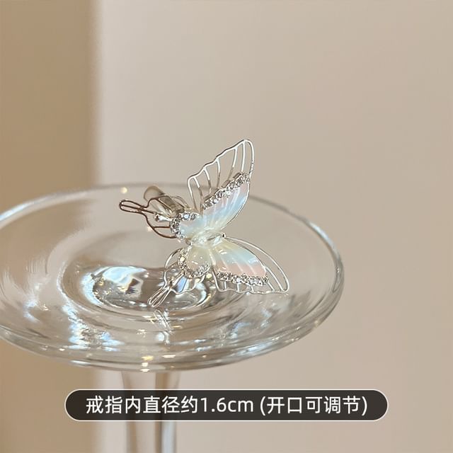 Butterfly Open Bangle / Ring / Necklace