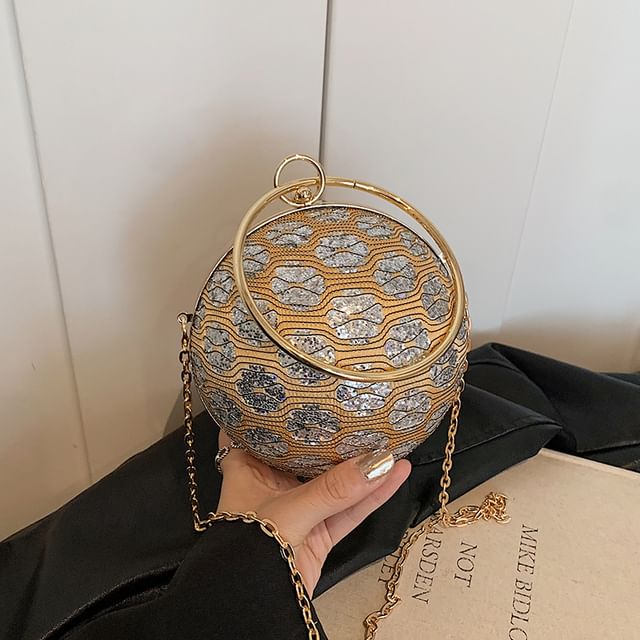 Bag Sphere Evening Sequin