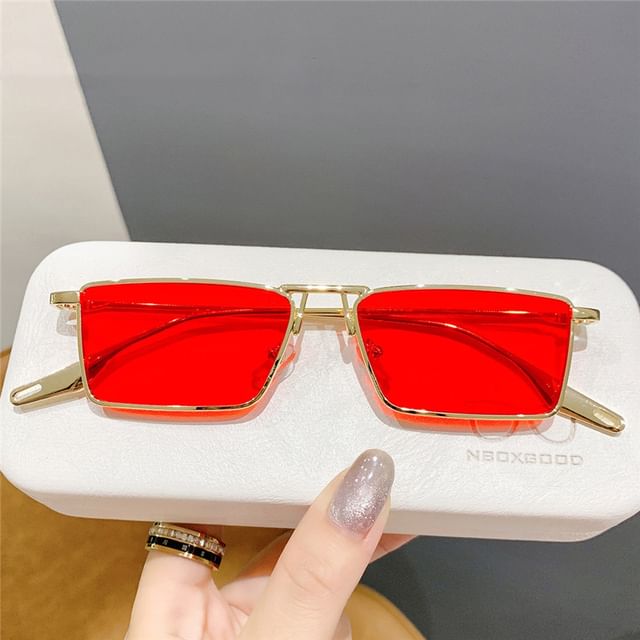 Metal Square Sunglasses Frame
