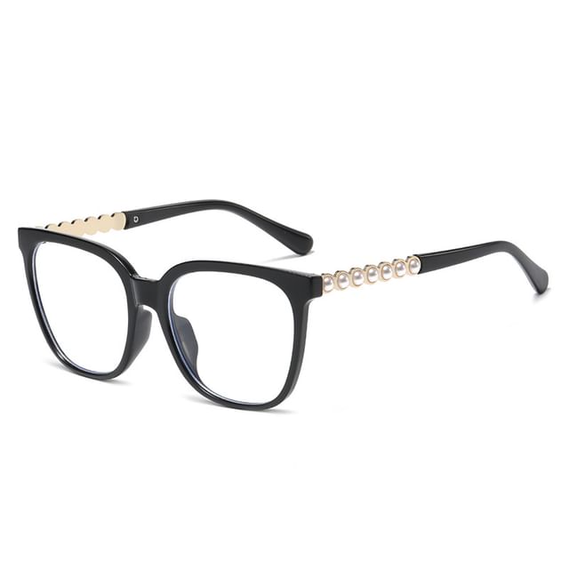 Faux Square Sunglasses Pearl