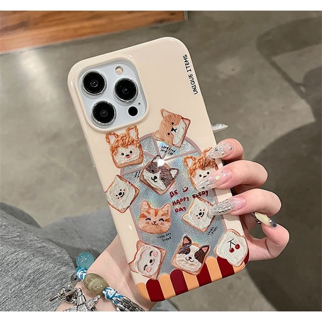 Case Set Adhesive Decoration / Animal Phone