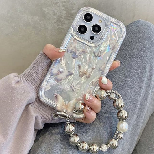 Set Strap Butterfly Case Phone /