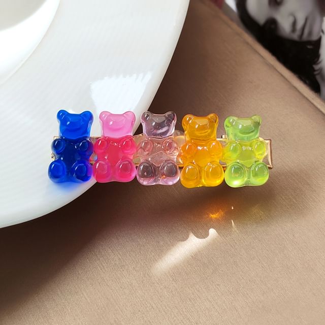 Hair Gummy Clip Bear