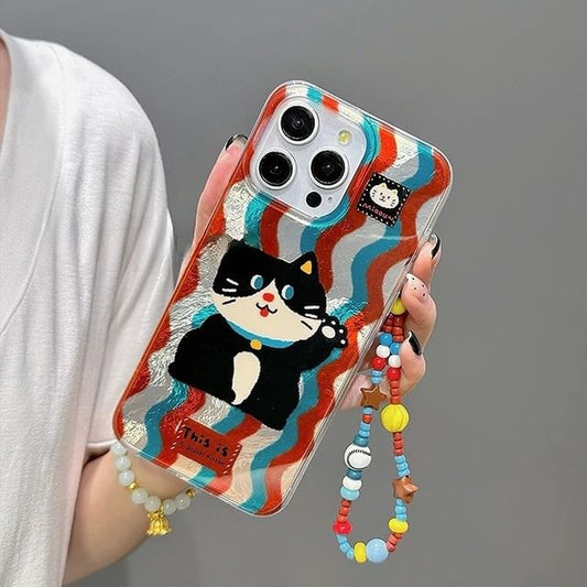 Cat Case Strap Phone