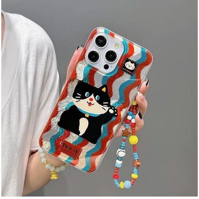 Cat Case Strap Phone