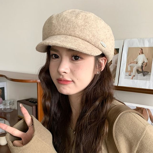 Cap Plate Metal Newsboy