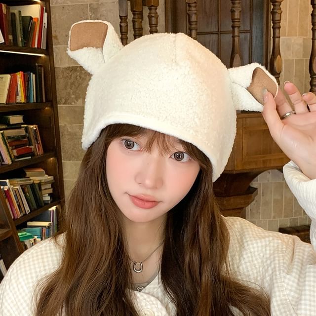 Ear Sheep Hat Fleece