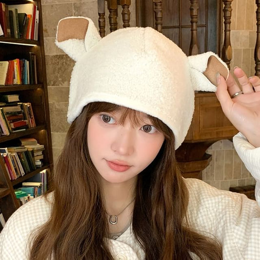 Ear Sheep Hat Fleece