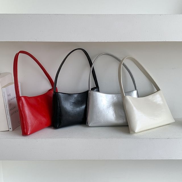 Faux Shoulder Bag Leather
