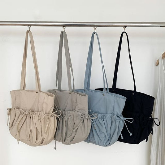 Tote Bag Bow Multi-Pocket