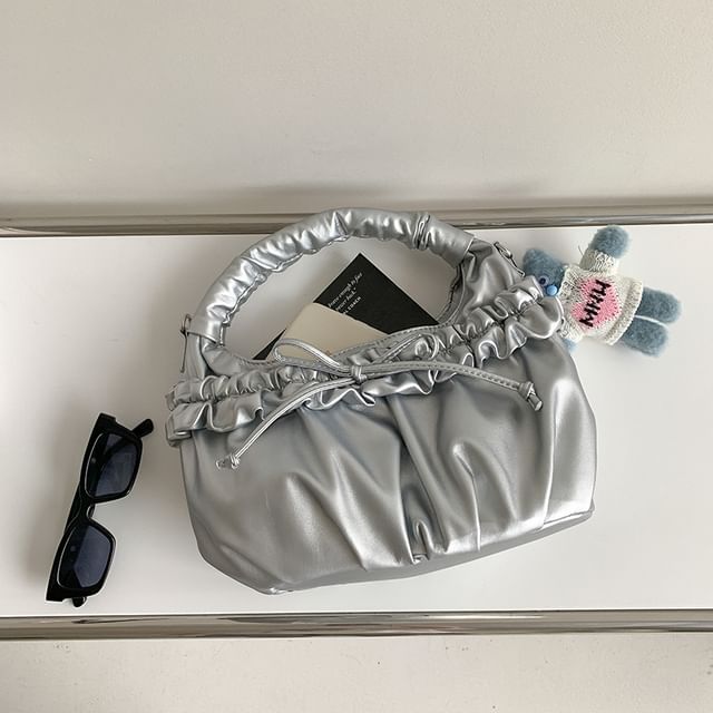 Bag Bow Shoulder Ruched
