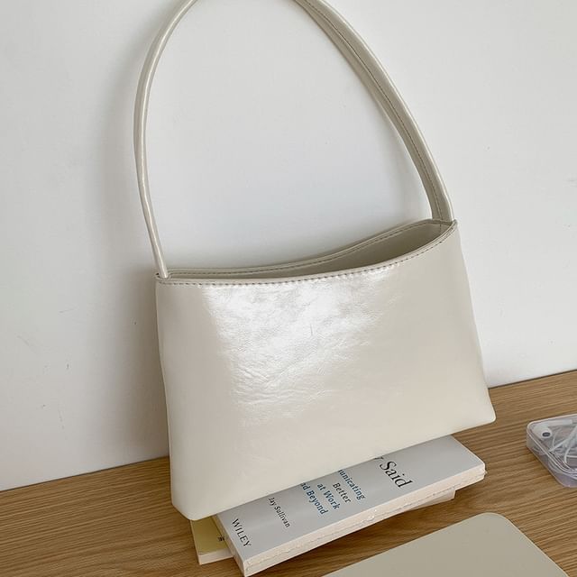Faux Shoulder Bag Leather